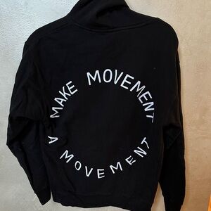 Exercise Snacks Black Hoodie